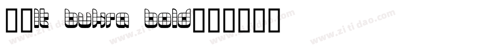 29LT Bukra Bold字体转换